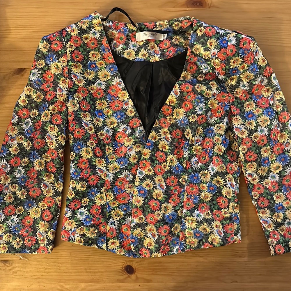 The Style London Floral Blazer